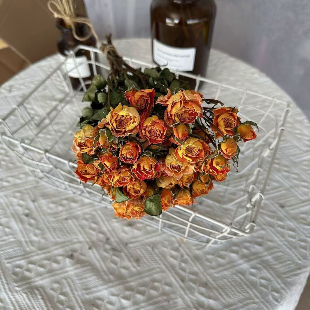 Resin Craft Ideas - Rosas naturales preservadas, ramo de flores