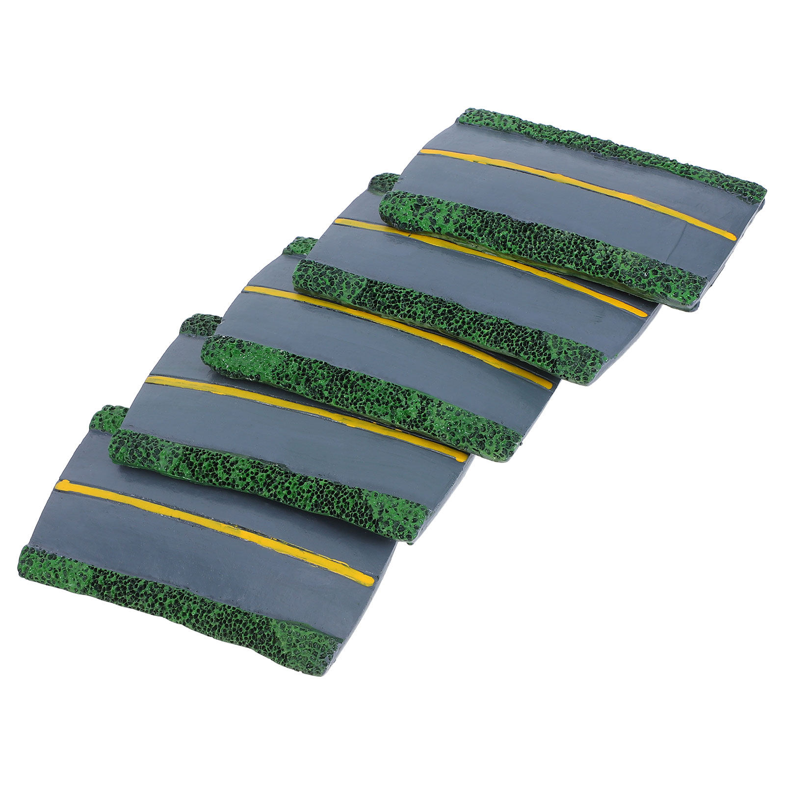 Crafting Resin - 5 piezas de carreteras en miniatura