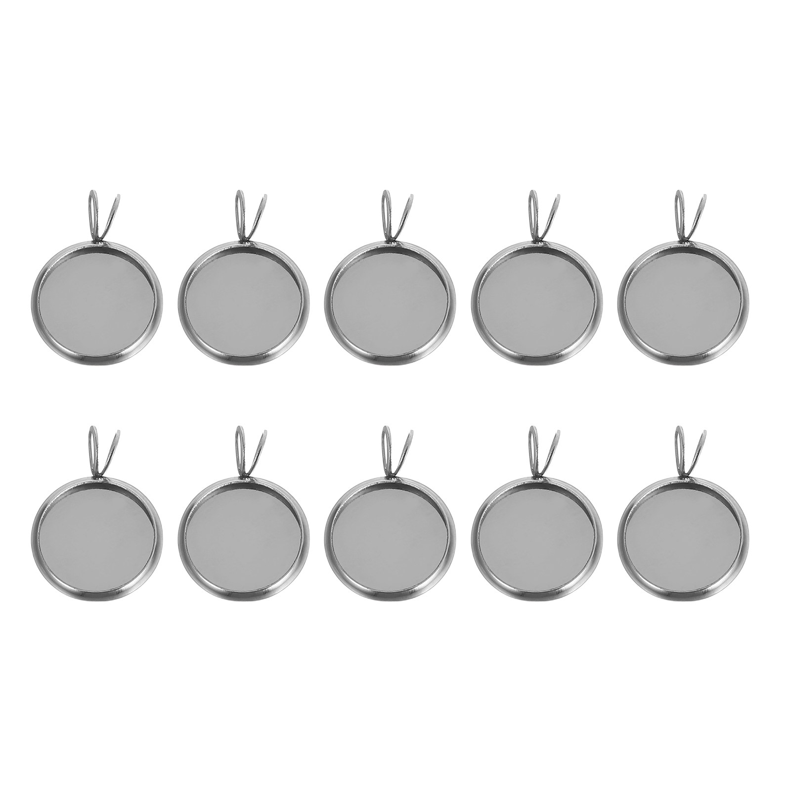 10 unidades de bandejas redond - Resin Crafts Diy reseña y precio