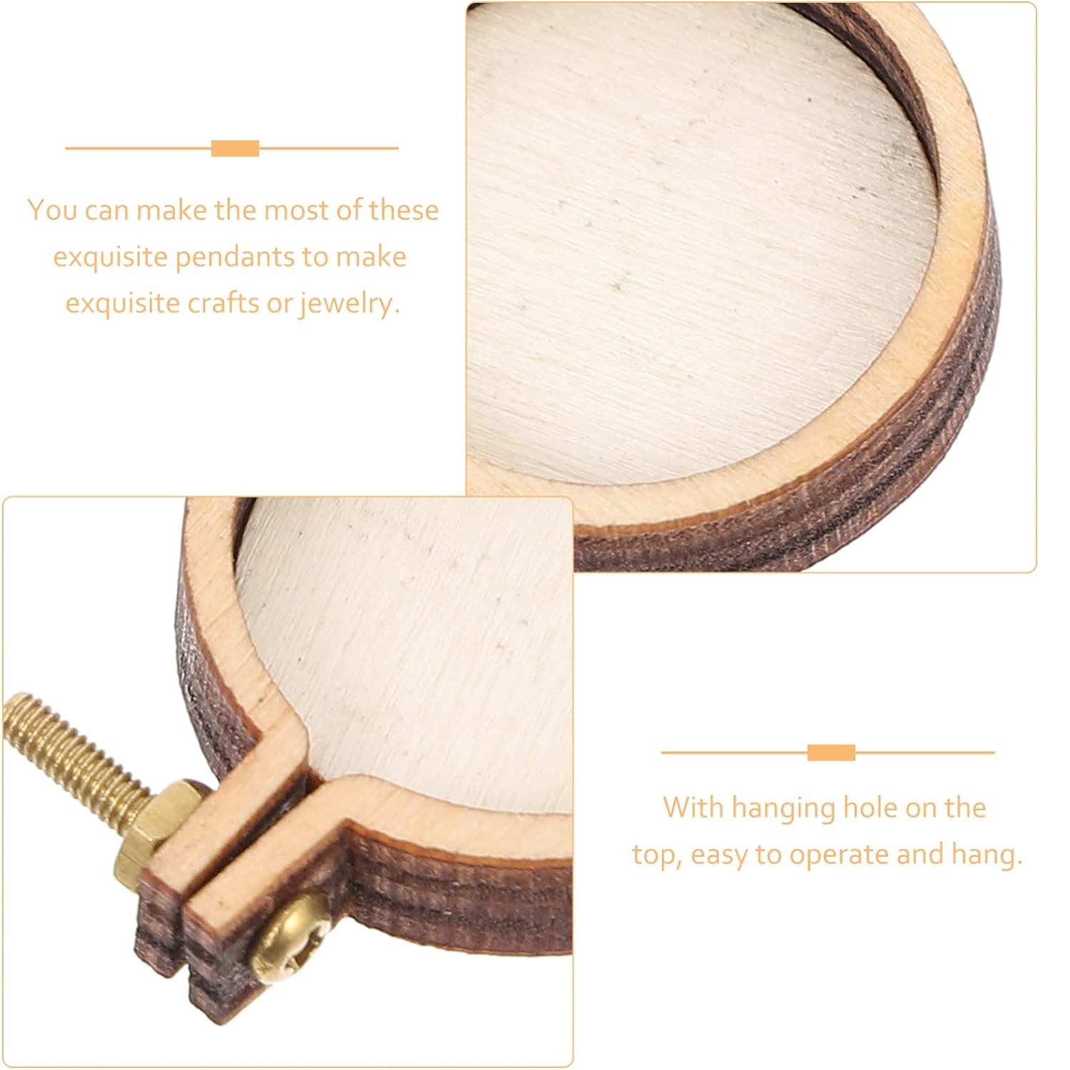 Mini aro de bordado, anillo de - Wood Ring Blank reseña y precio