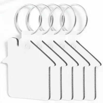 5 piezas de llaveros decorativ - Wood Ring Blank reseña y precio