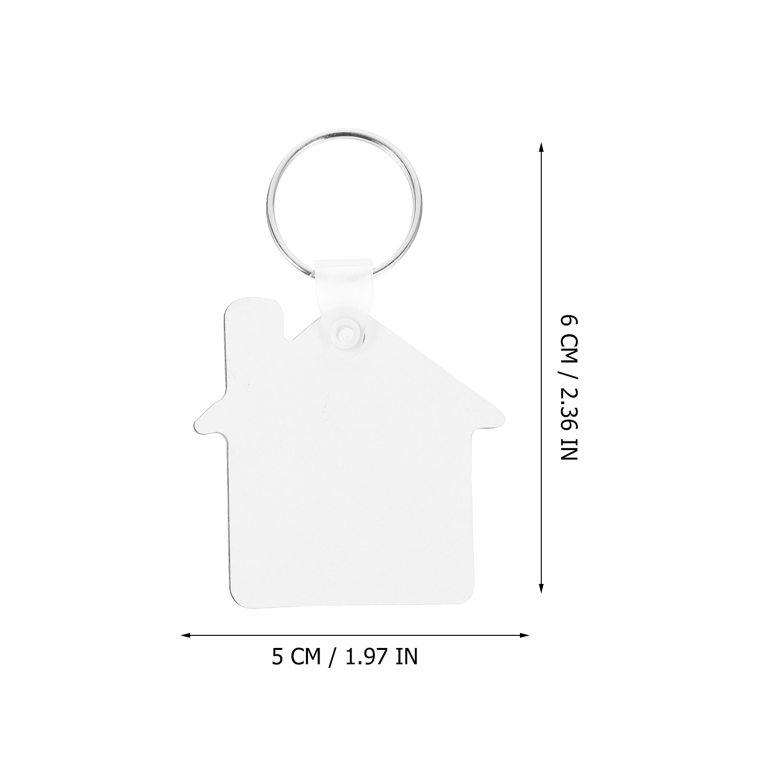 5 piezas de llaveros decorativ - Wood Ring Blank reseña y precio