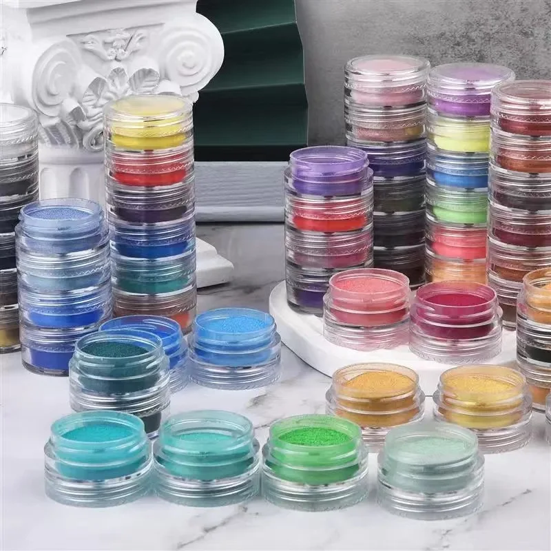 6 piezas de pigmento mineral d - Resin Glitter Pack reseña y precio